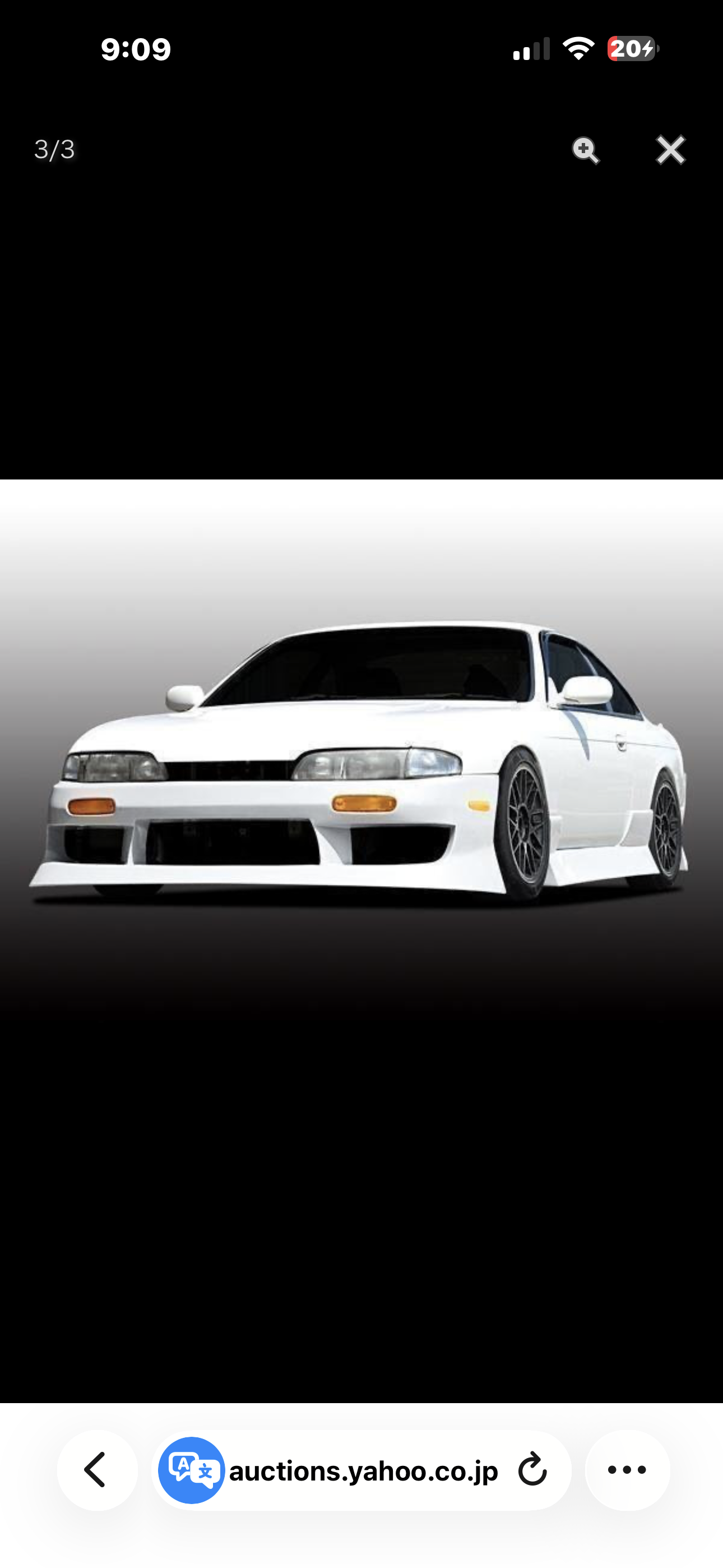 Nissan Silvia s14 zenki haride aero full body kit