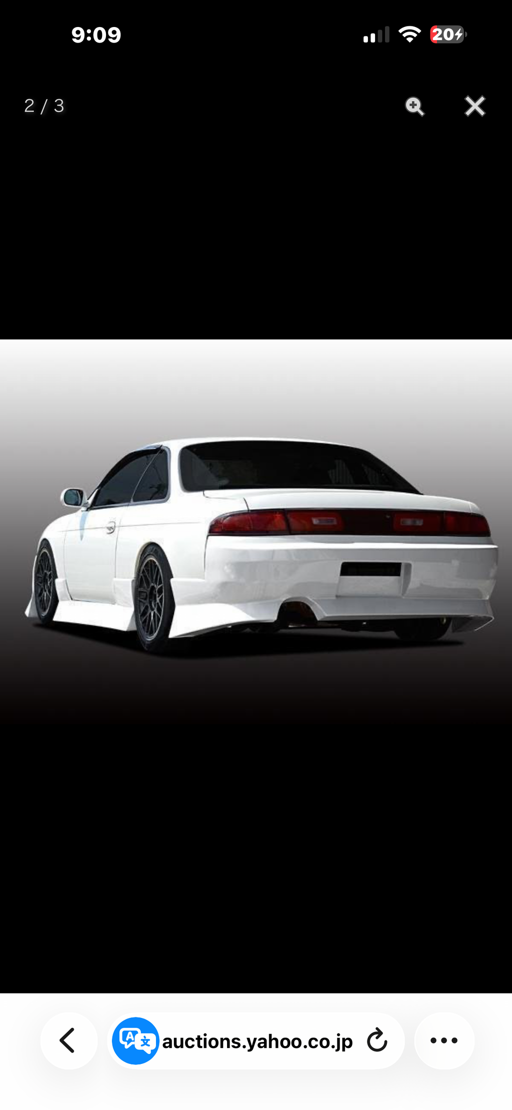 Nissan Silvia s14 zenki haride aero full body kit