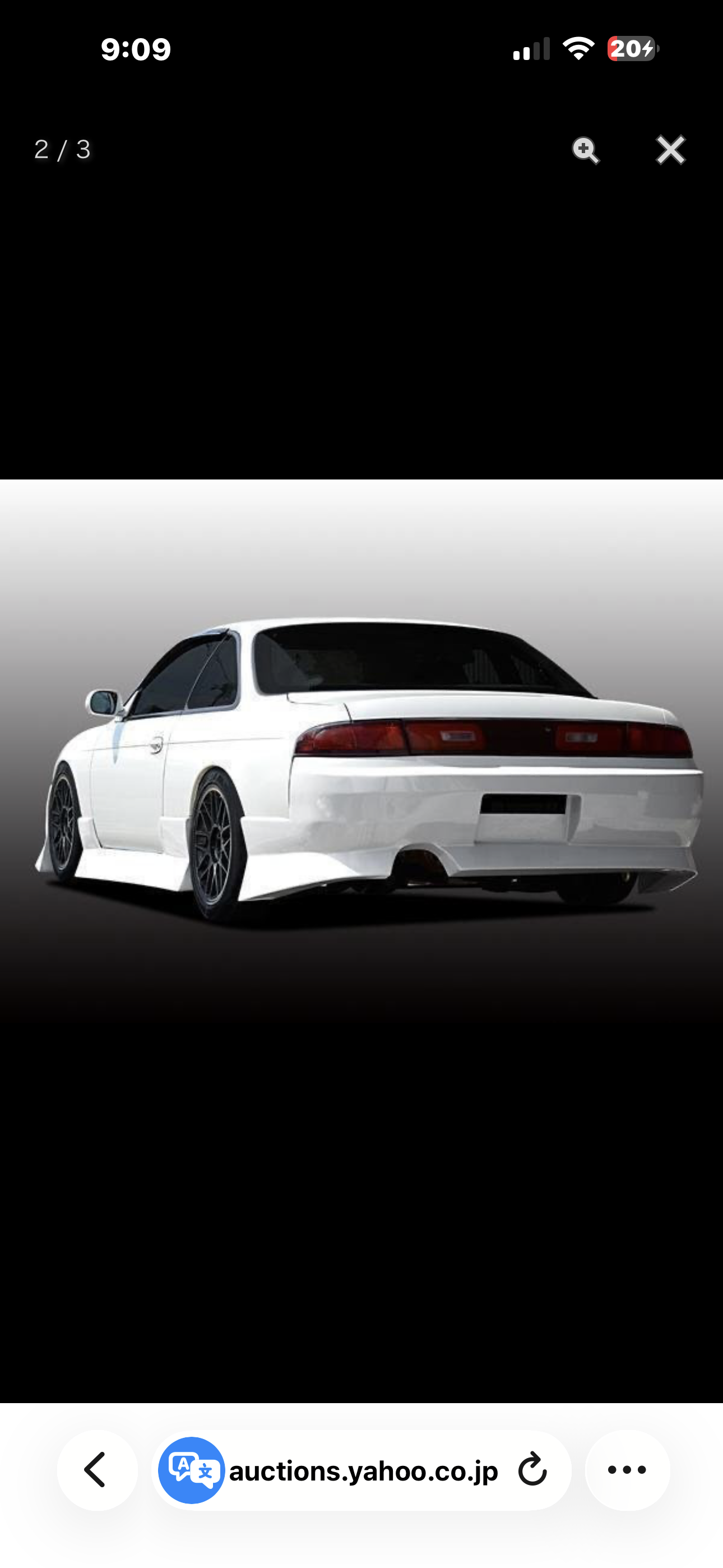 Nissan Silvia s14 zenki haride aero full body kit